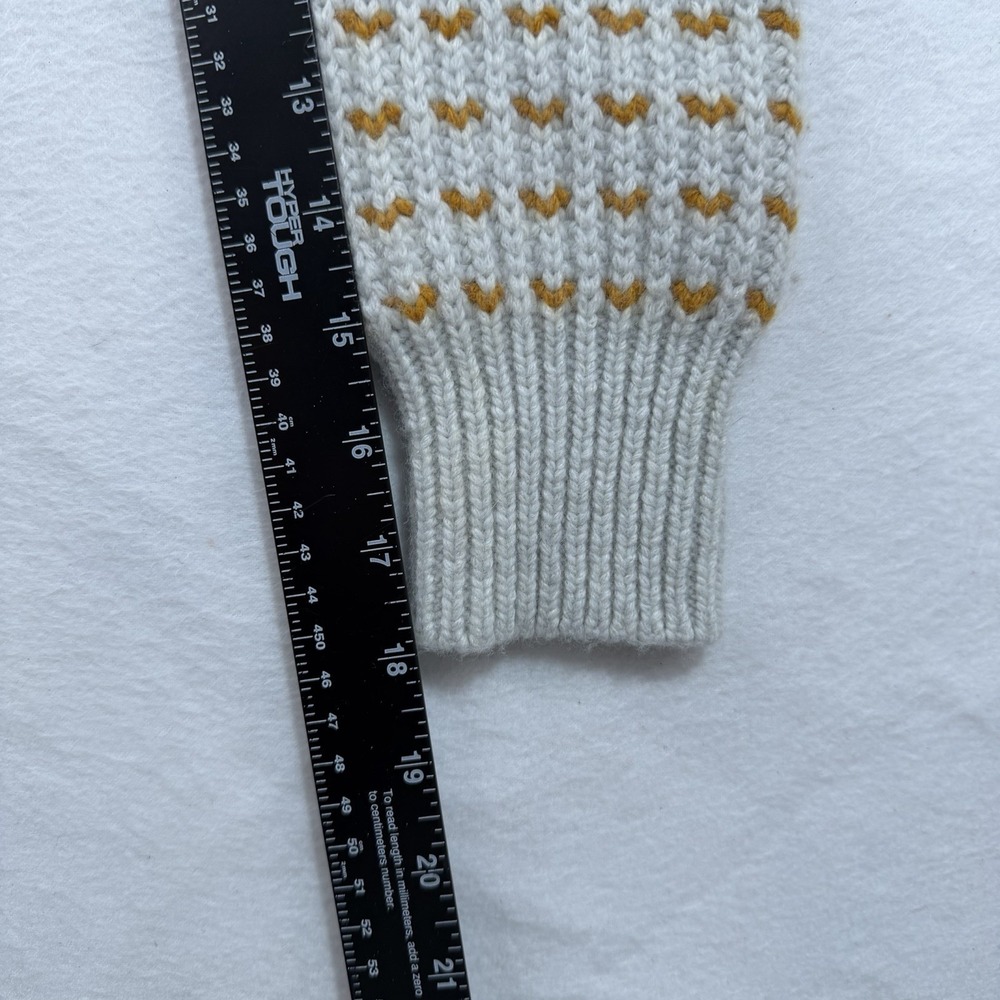 Madewell S Womens Wool Alpaca Pullover Sweater Knit Boho Granola Outdoor - Picture 5 of 9